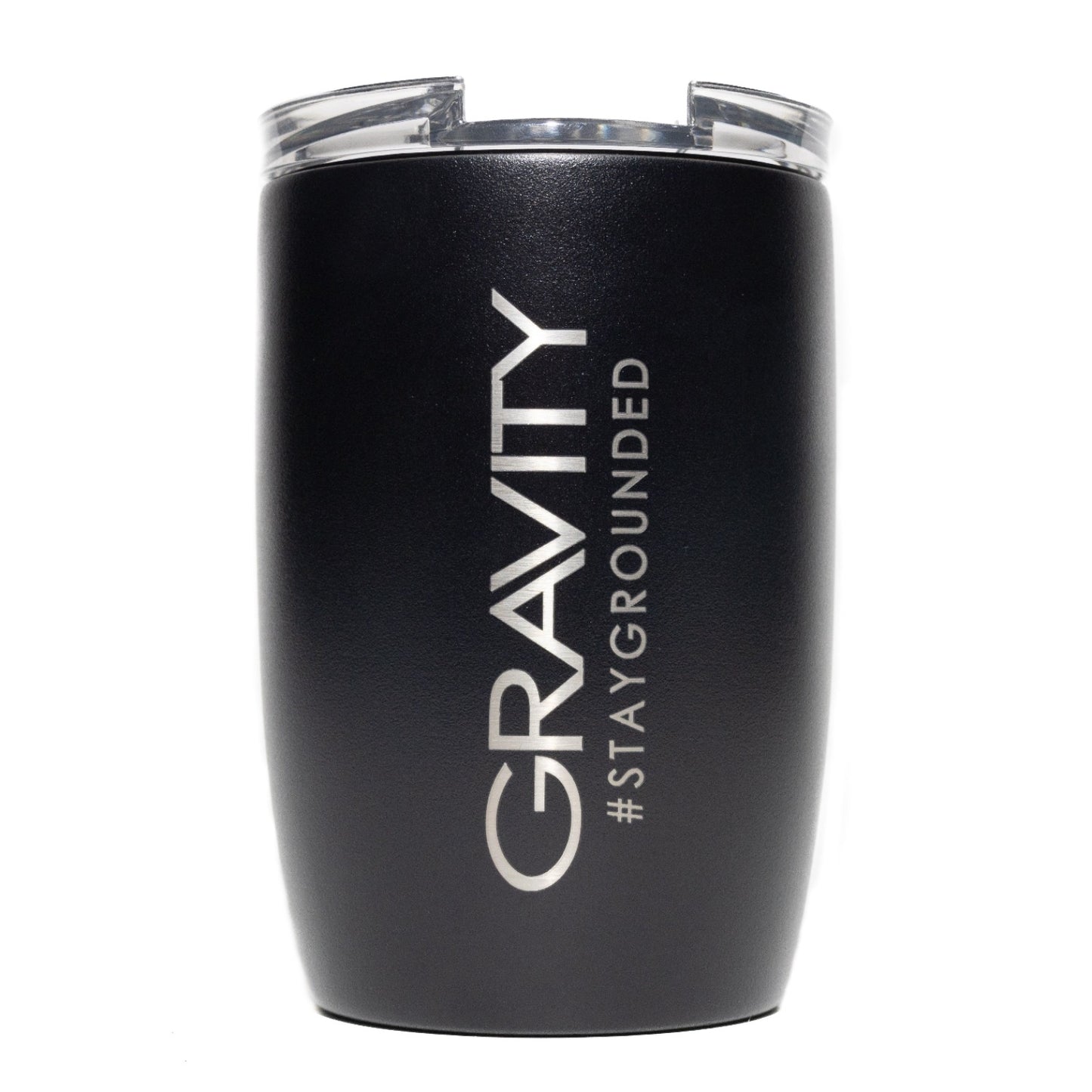 12oz Voyager Travel Mug in Black or White