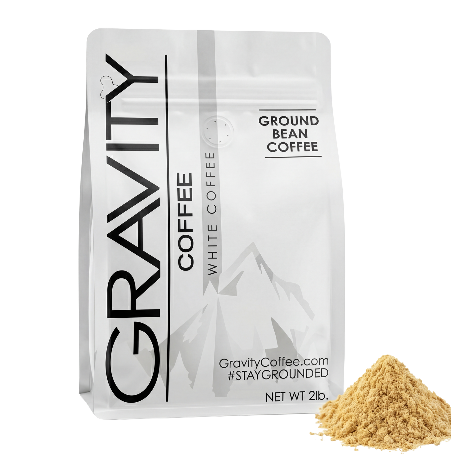 Gravity Coffee Signature Ground White Coffee - 2lb