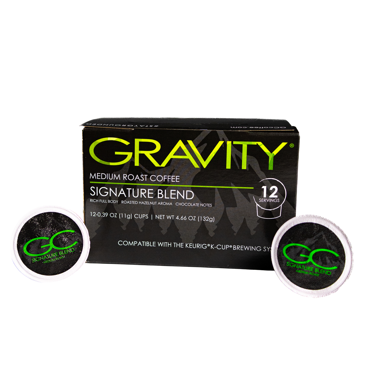 Gravity Coffee Signature Medium Blend - Single Serve Pods