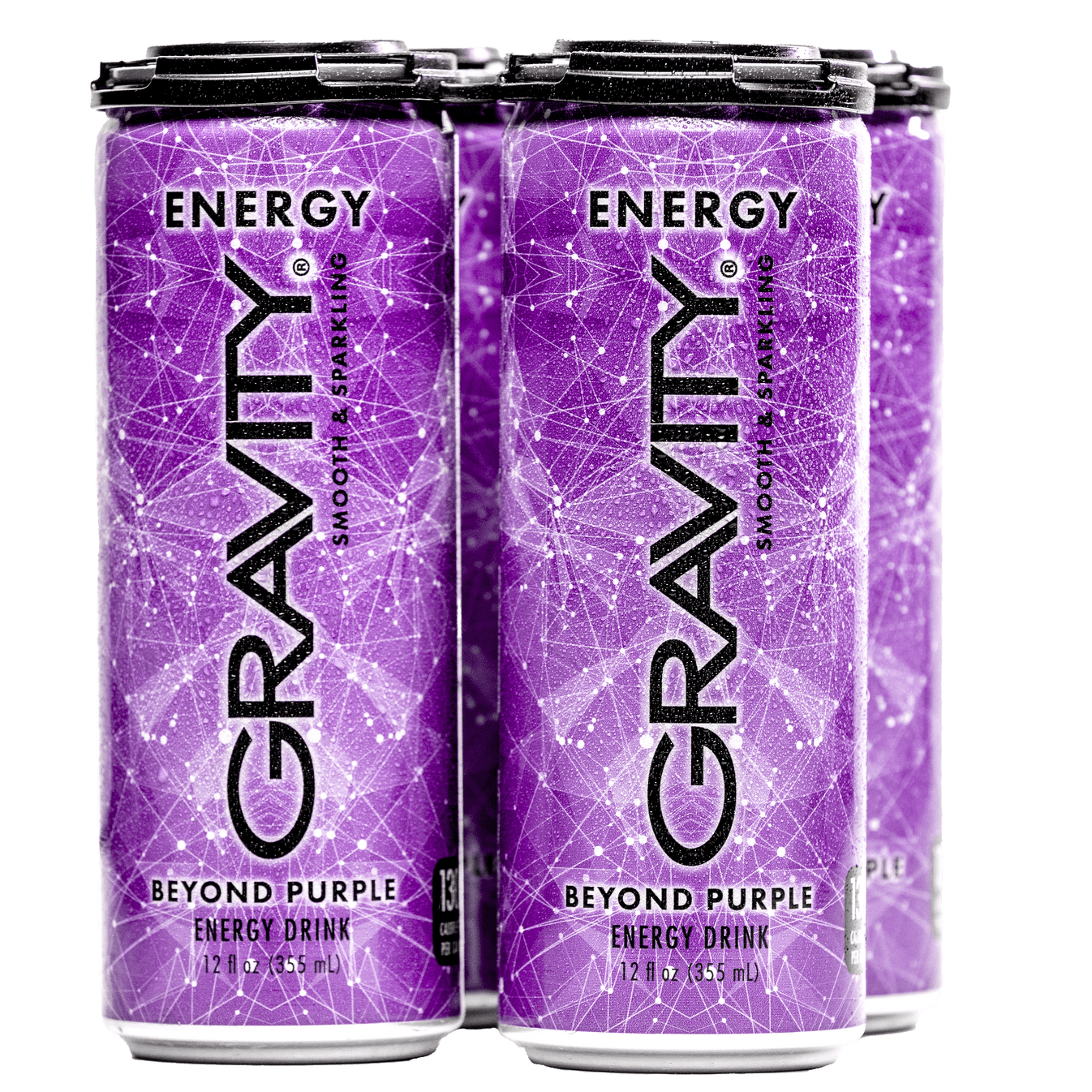 4 Pack Gravity Beyond Purple Energy Drink Gravity Coffee