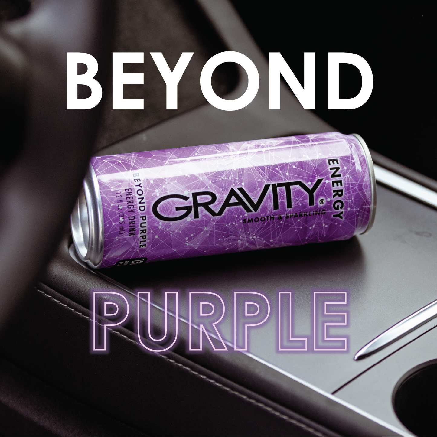 4 Pack - Gravity Beyond Purple Energy Drink