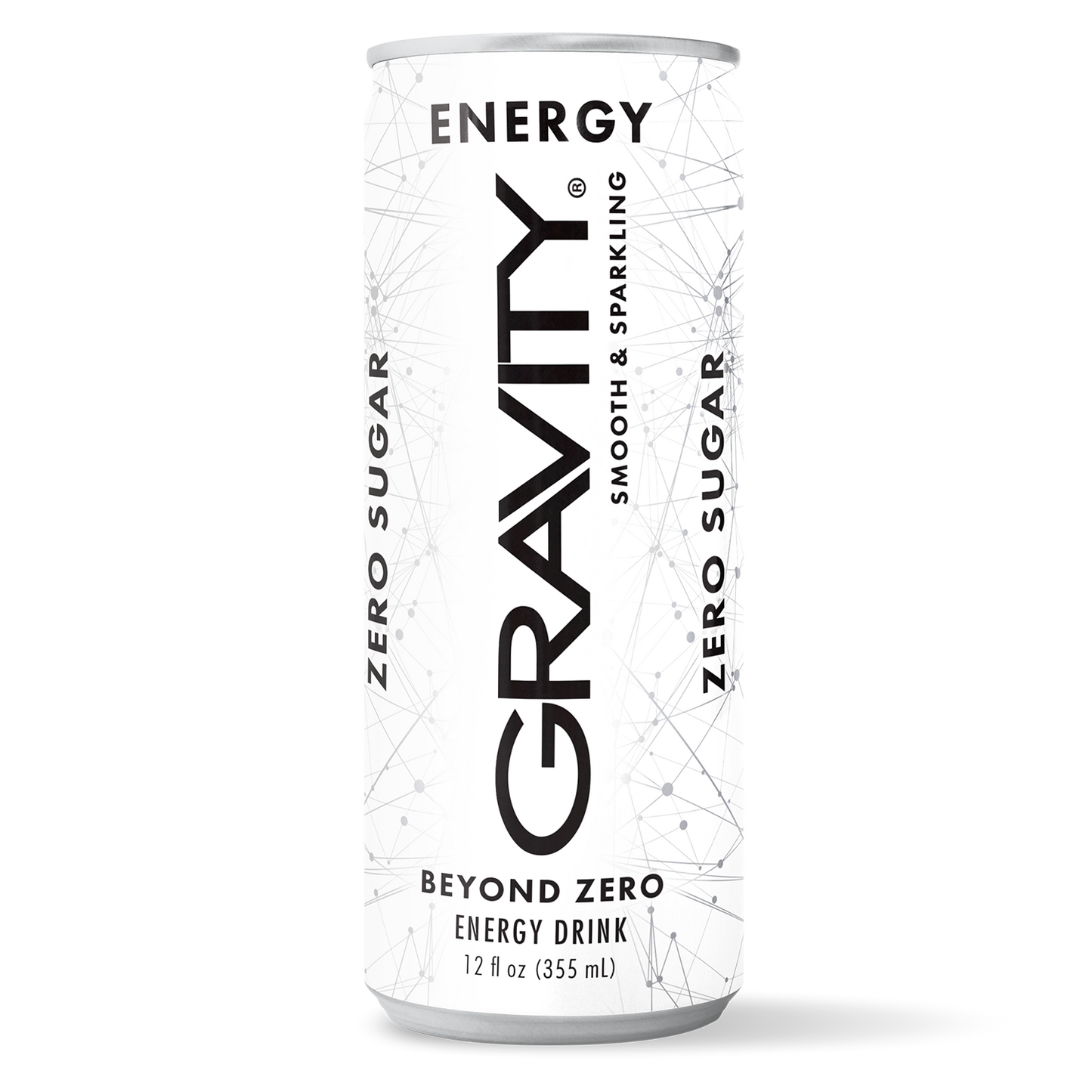 4 Pack - Gravity Energy Drink, Beyond Zero, 12 Fl Oz, Sugar Free, Natural Caffeine from Green Coffee…