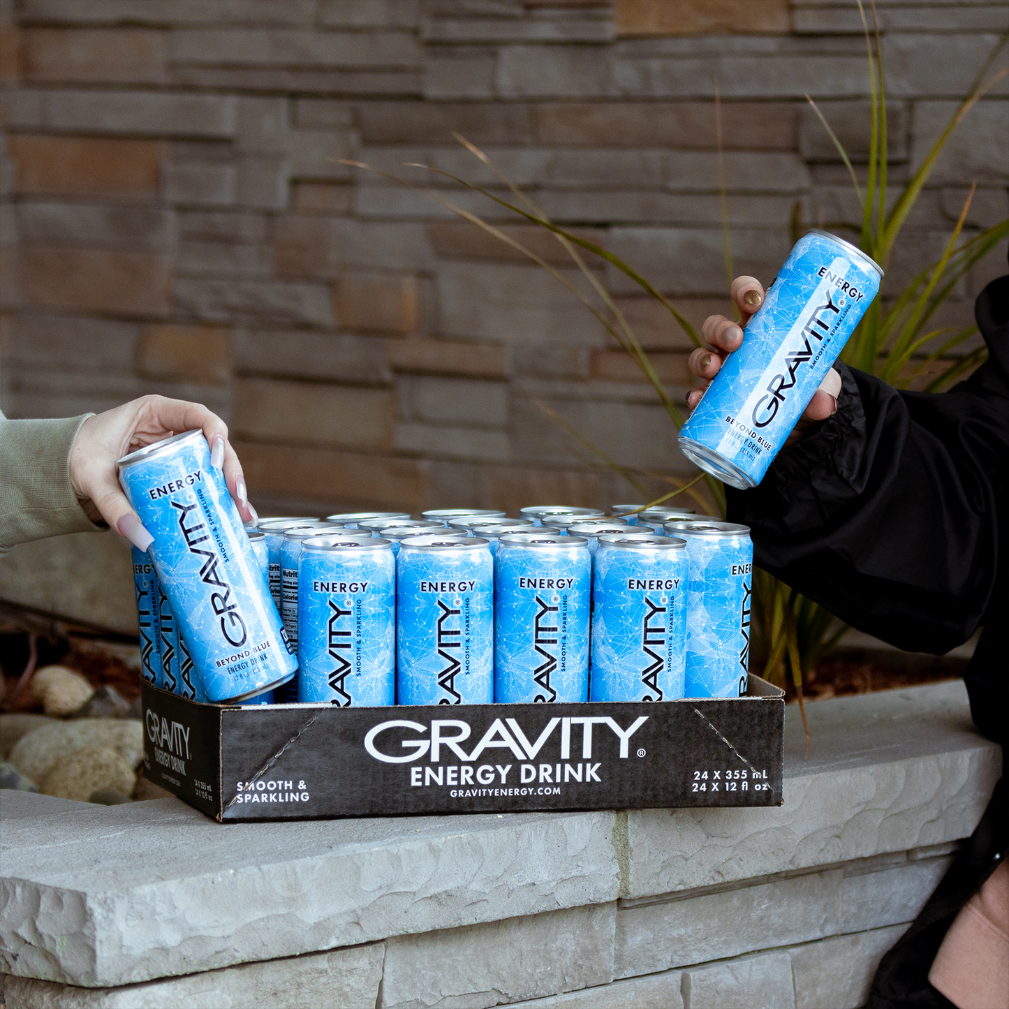 4 Pack - Gravity Beyond Blue Energy Drink